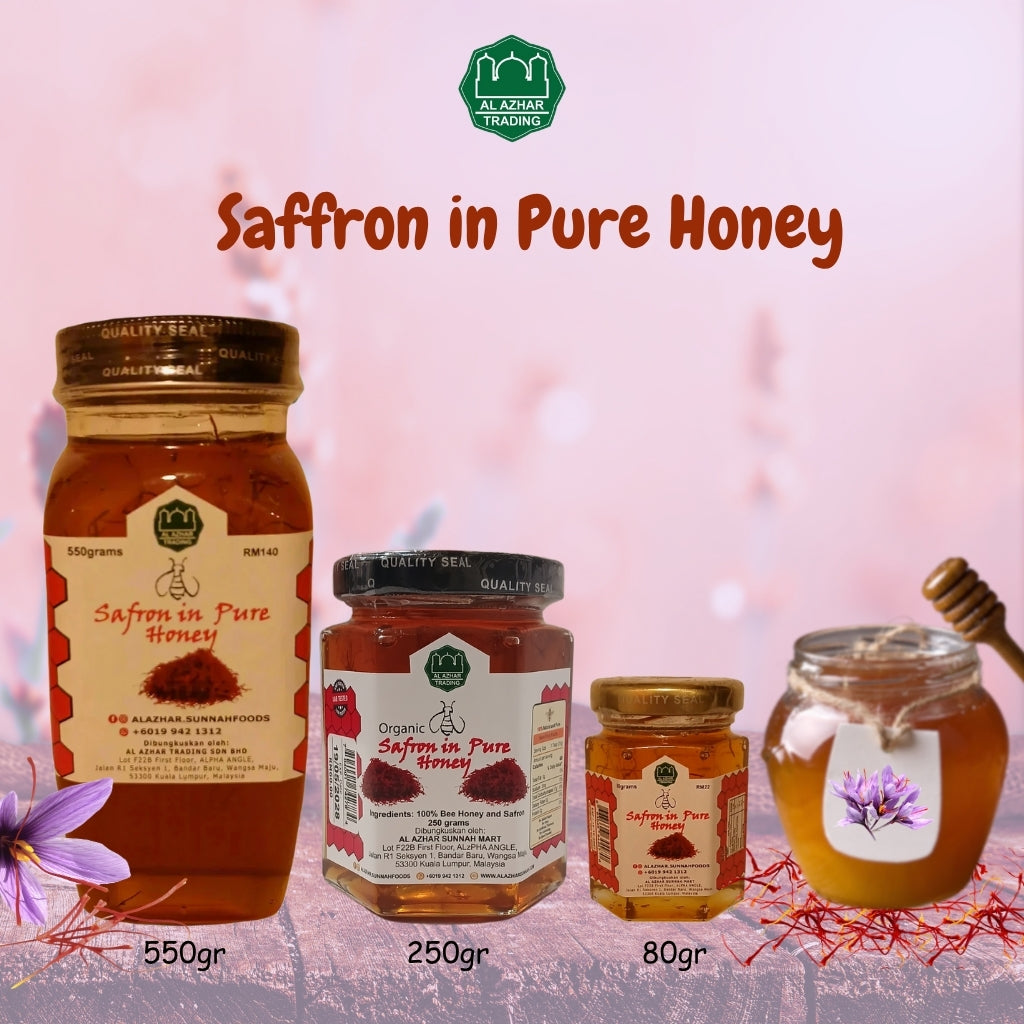 Saffron in Pure Honey