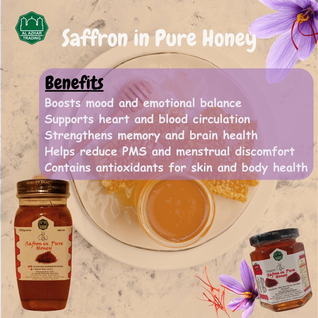 Saffron in Pure Honey