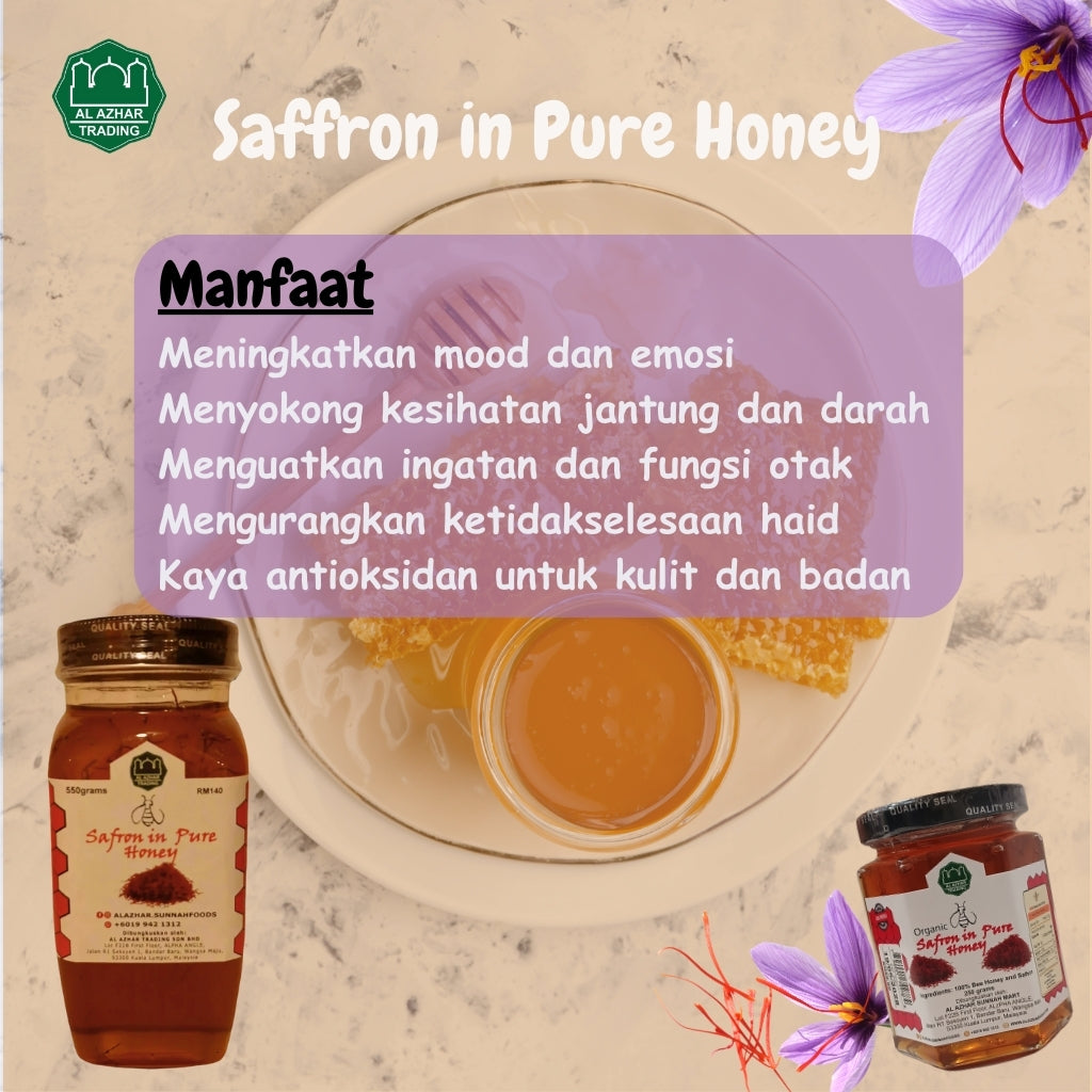 Saffron in Pure Honey