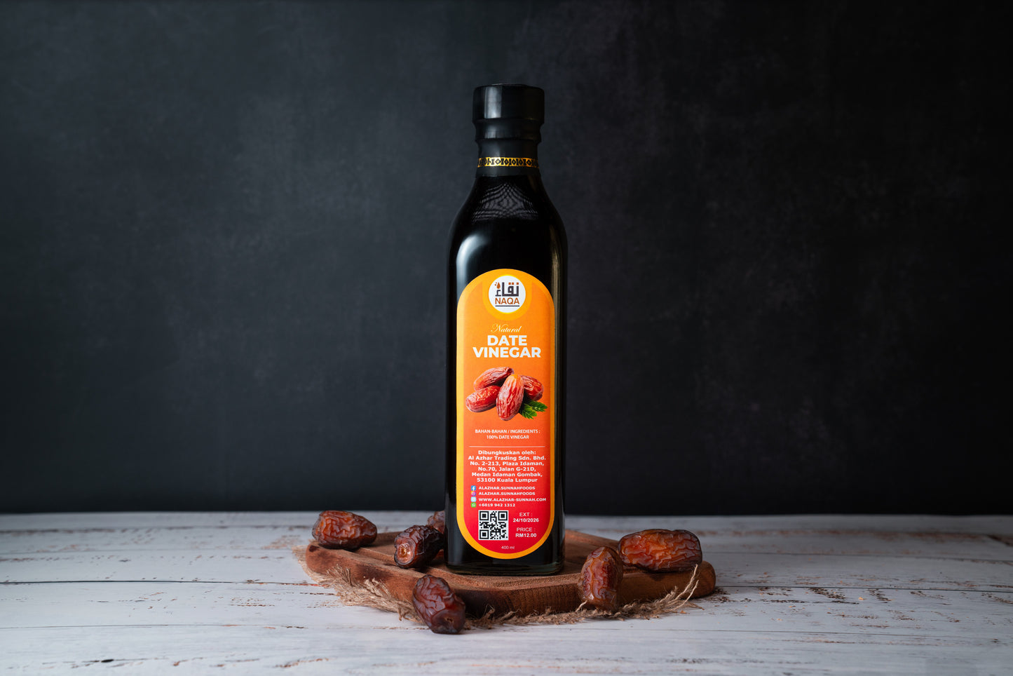 Natural Date Vinegar 400ml