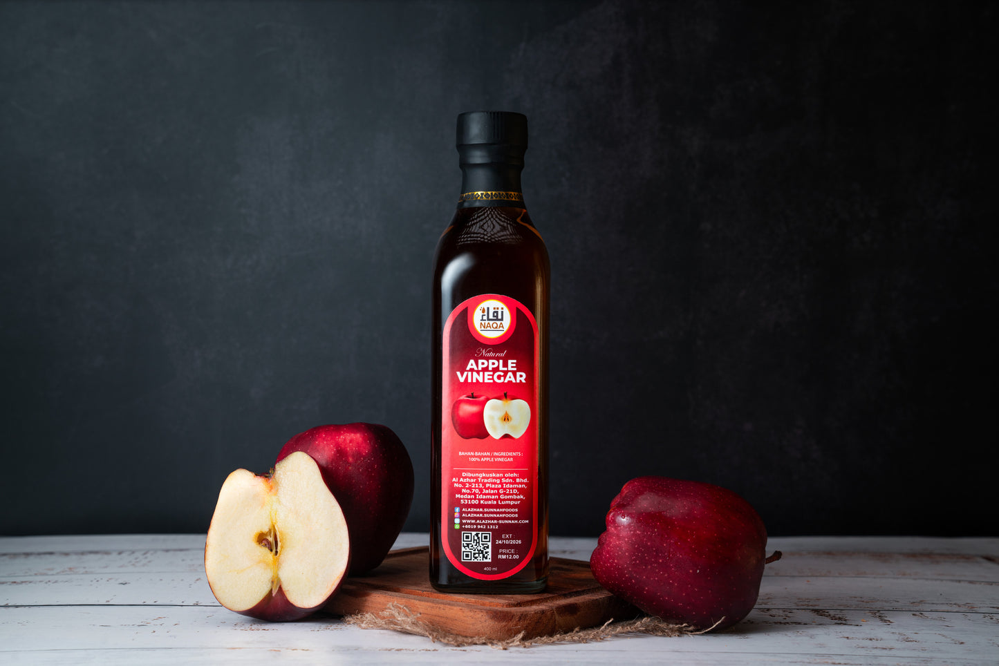 Natural Appel Vinegar 400ml