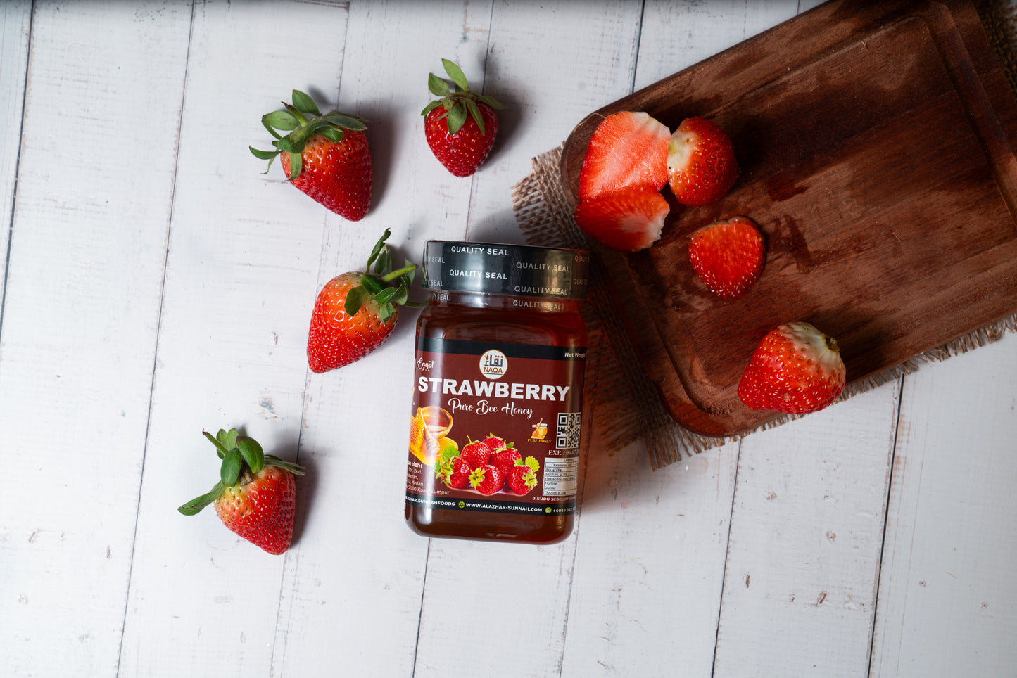 Buy 2 Get 1 Free Pure Bee Honey With Fruit Flavors