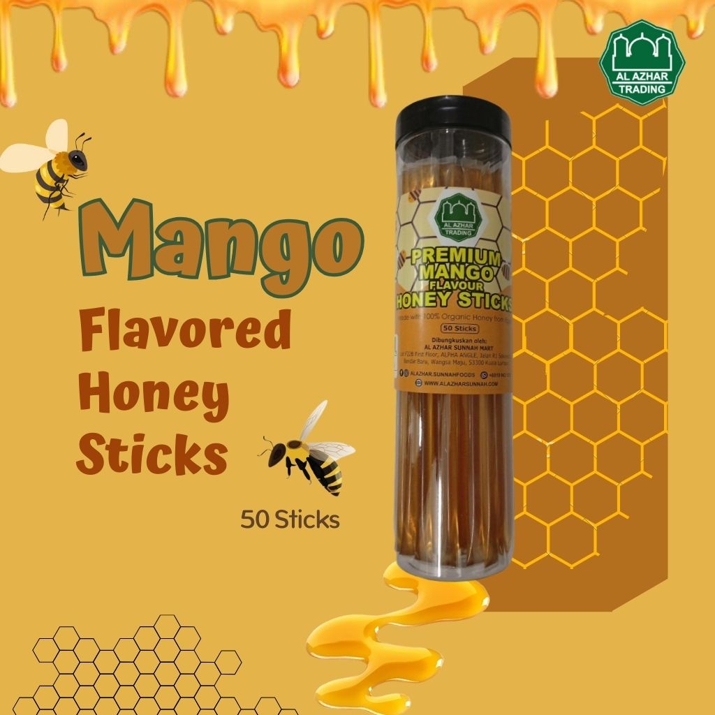 Mango Flavored Honey Sticks