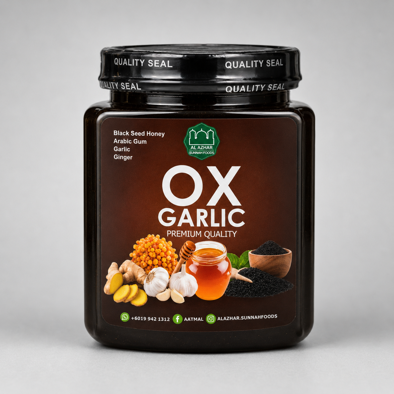 OX Radang - Madu, Campuran Kunyit untuk Sakit Sendi & Keradangan