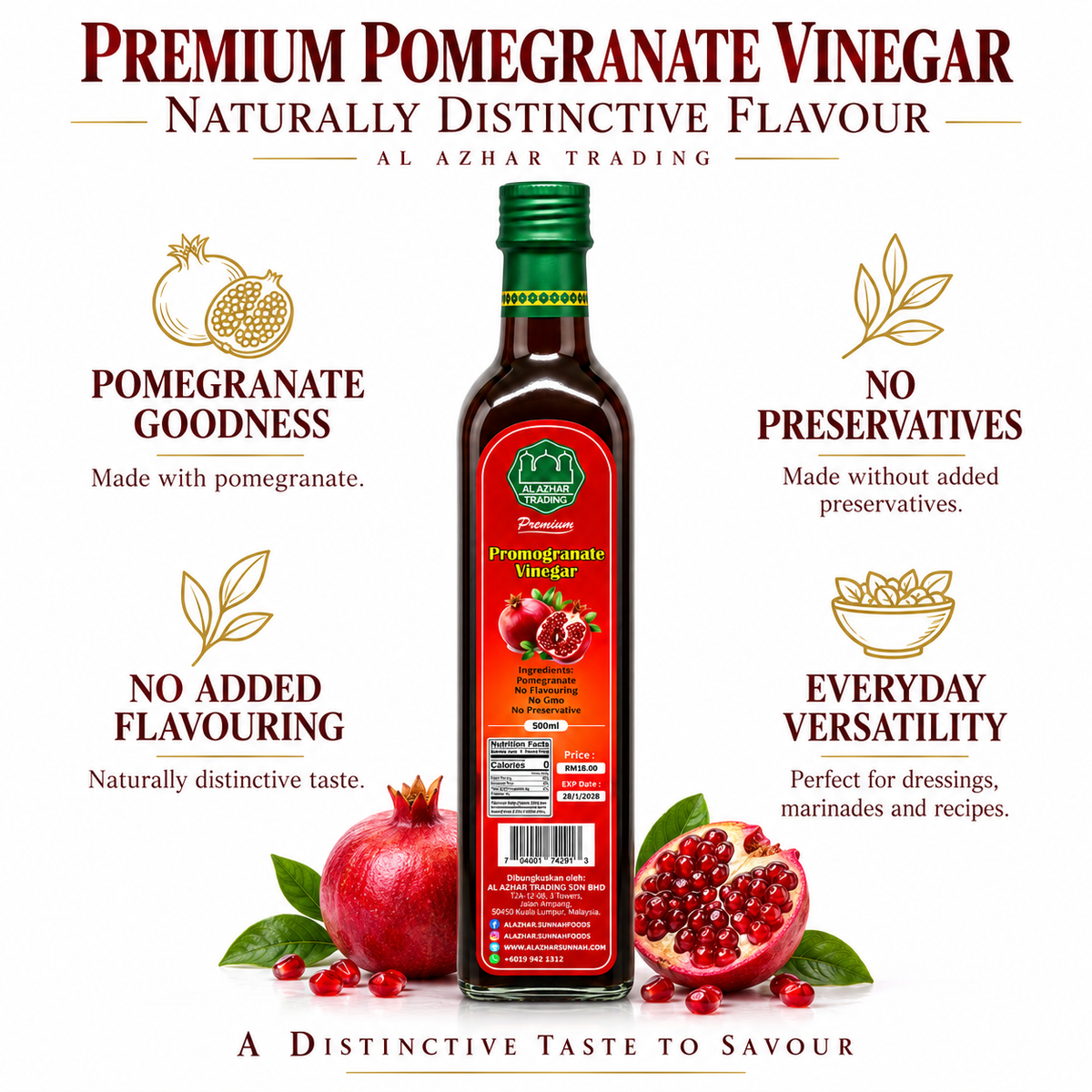 Pomegranate Vinegar