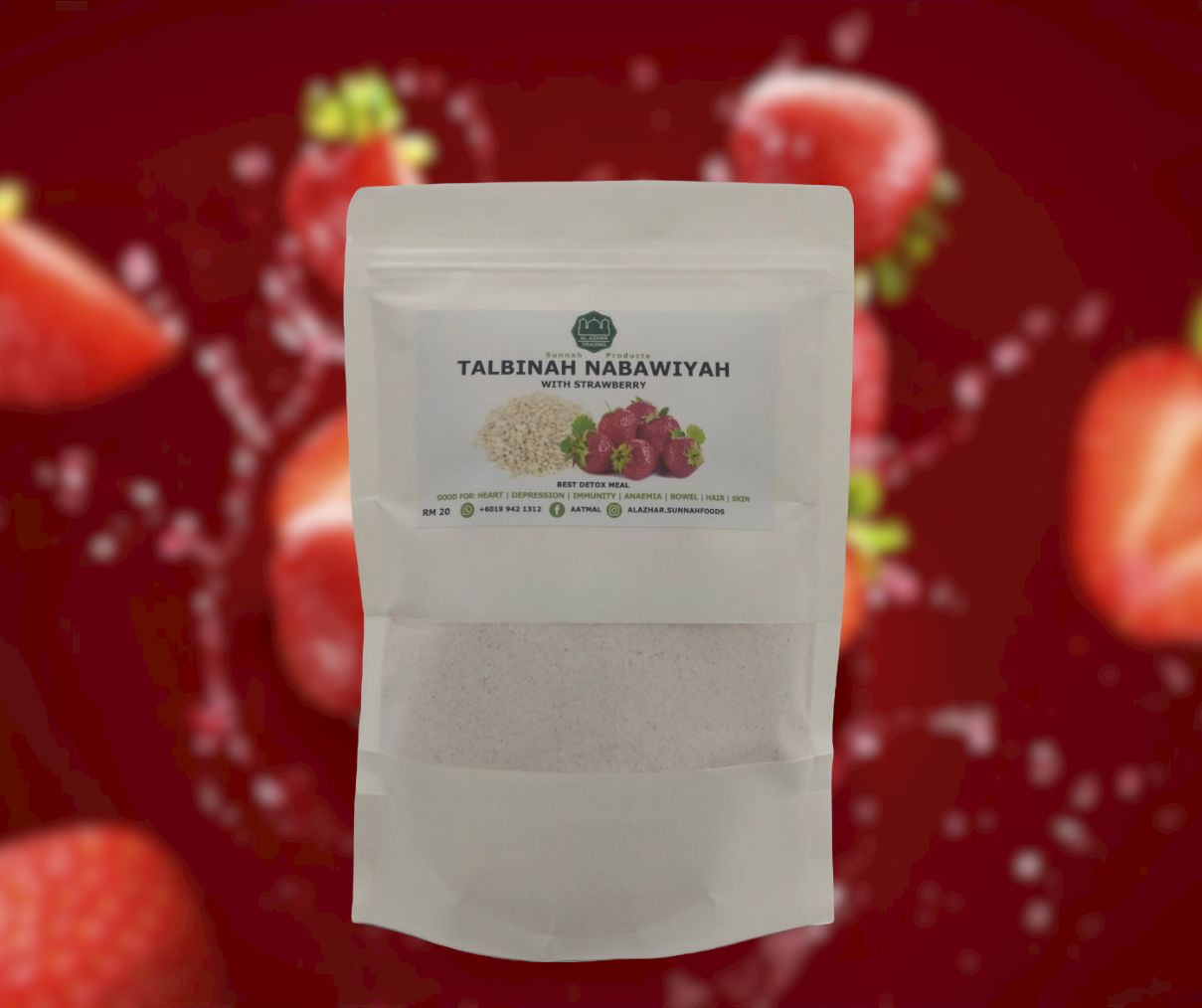Talbinah Nabawiah with Strawberry 300gr