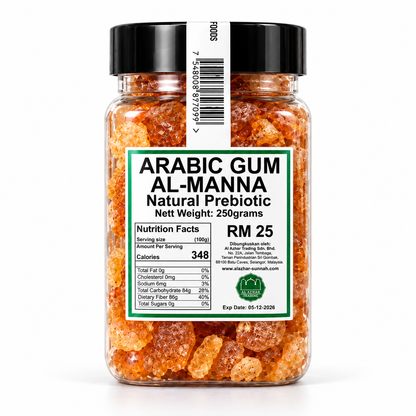 Al-Manna Arabic Gum  Natural Acacia Gum