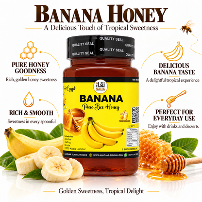 Banana Pure Bee Honey