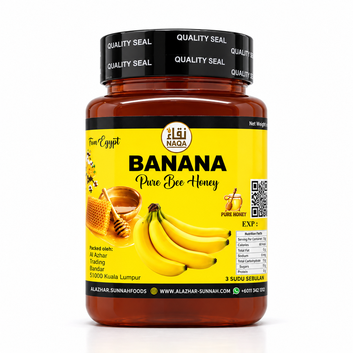 Banana Pure Bee Honey
