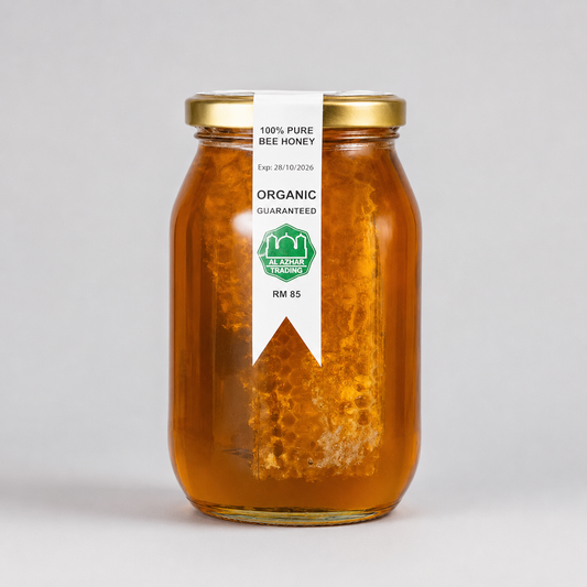 Pure Honey With Honeycomb