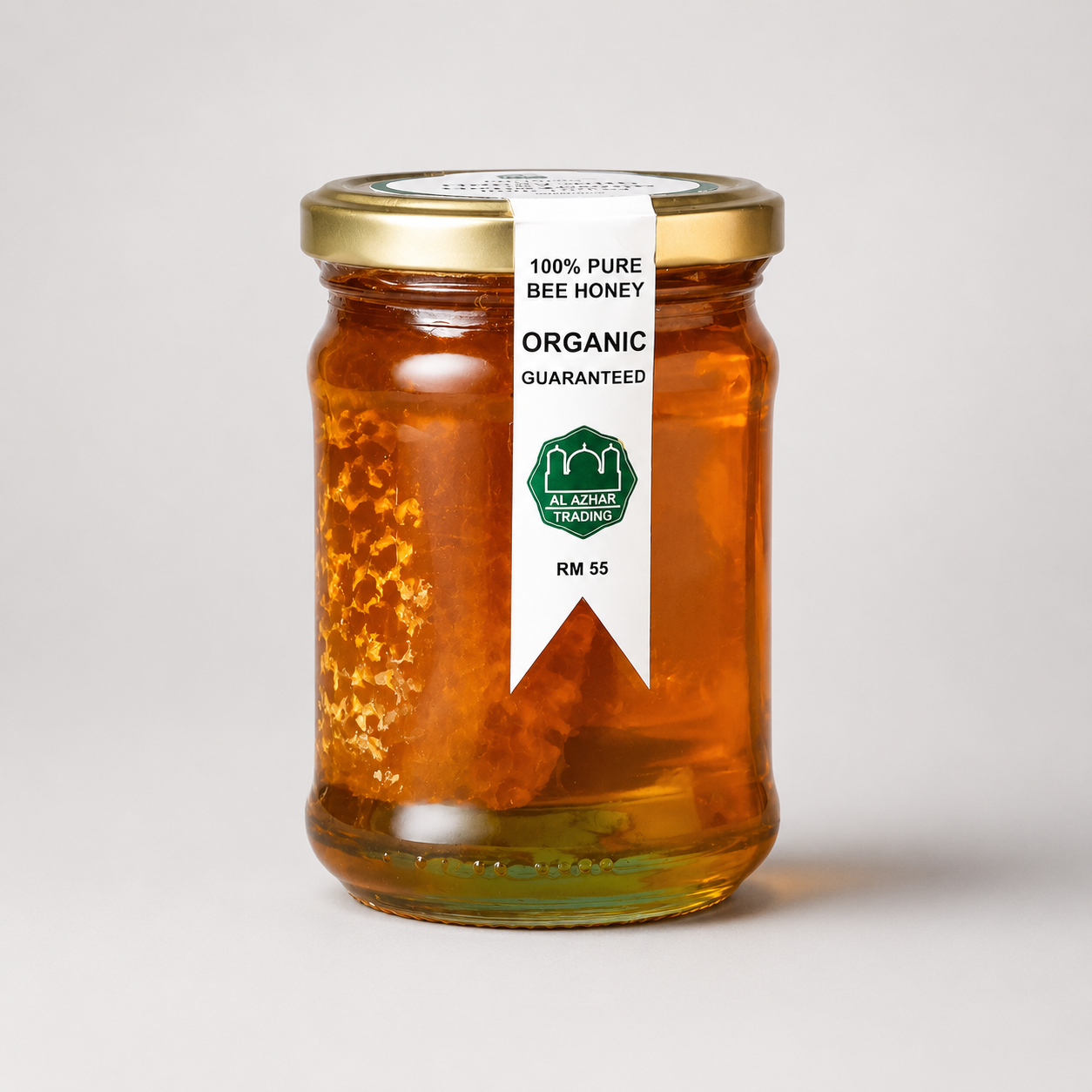 Pure Honey With Honeycomb