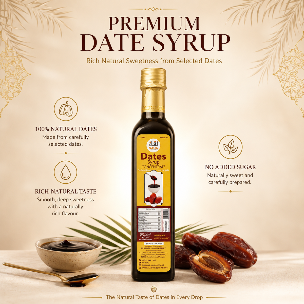 Dates Syrup Concentrate