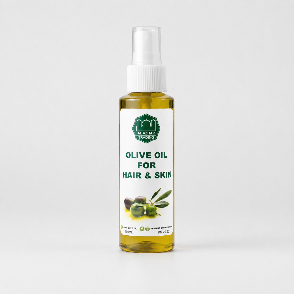 Minyak Zaitun Untuk Rambut & Kulit 100ml
