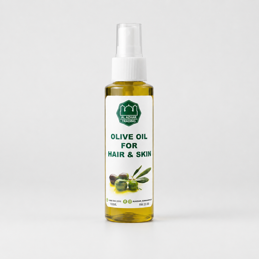 Olive Oil For Hair & Skin 100ml