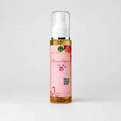 Saffron & Rose Water Herbal Face Refreshing Spray 100ml