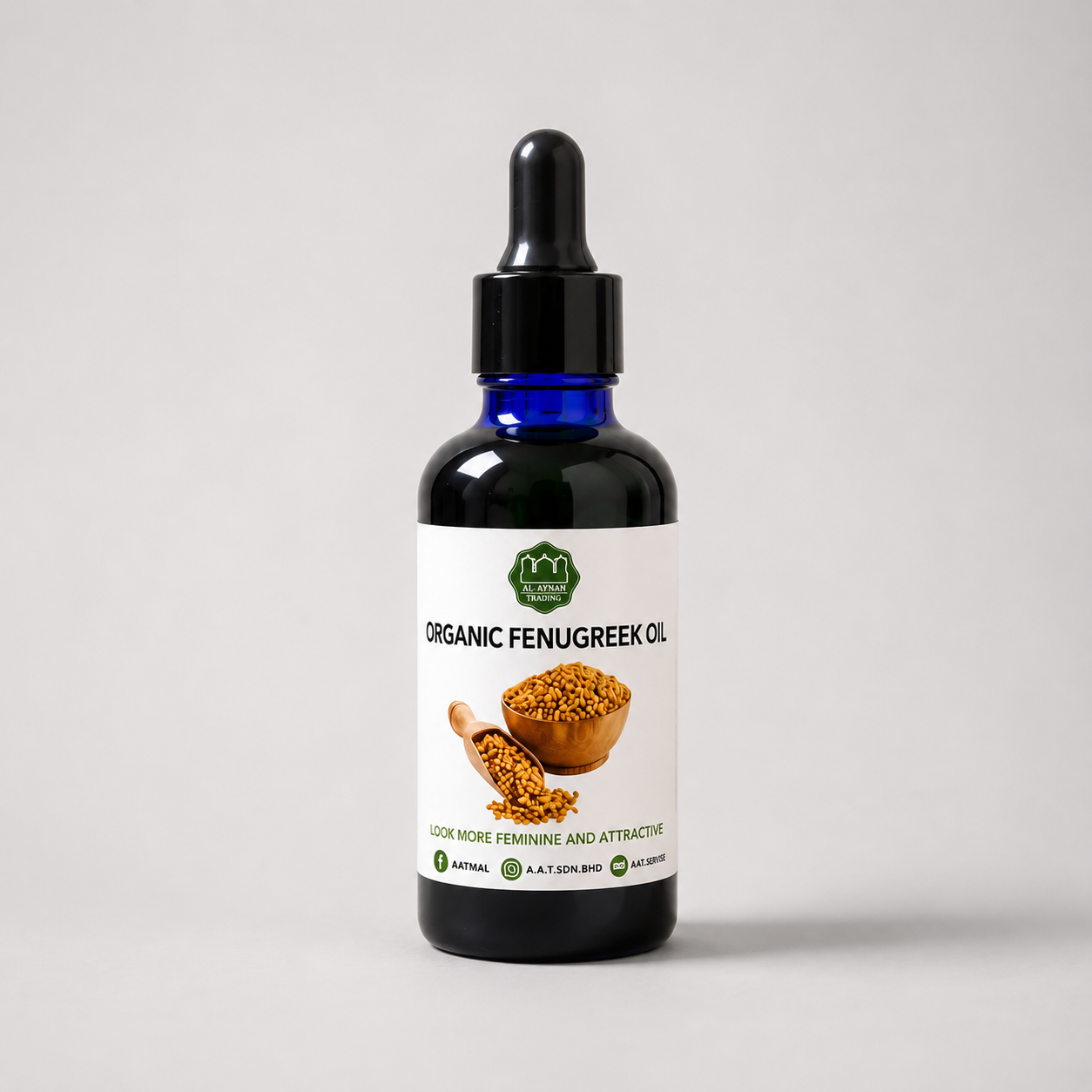 Fenugreek Oil Organic | Minyak Halba Organik - 50 ML
