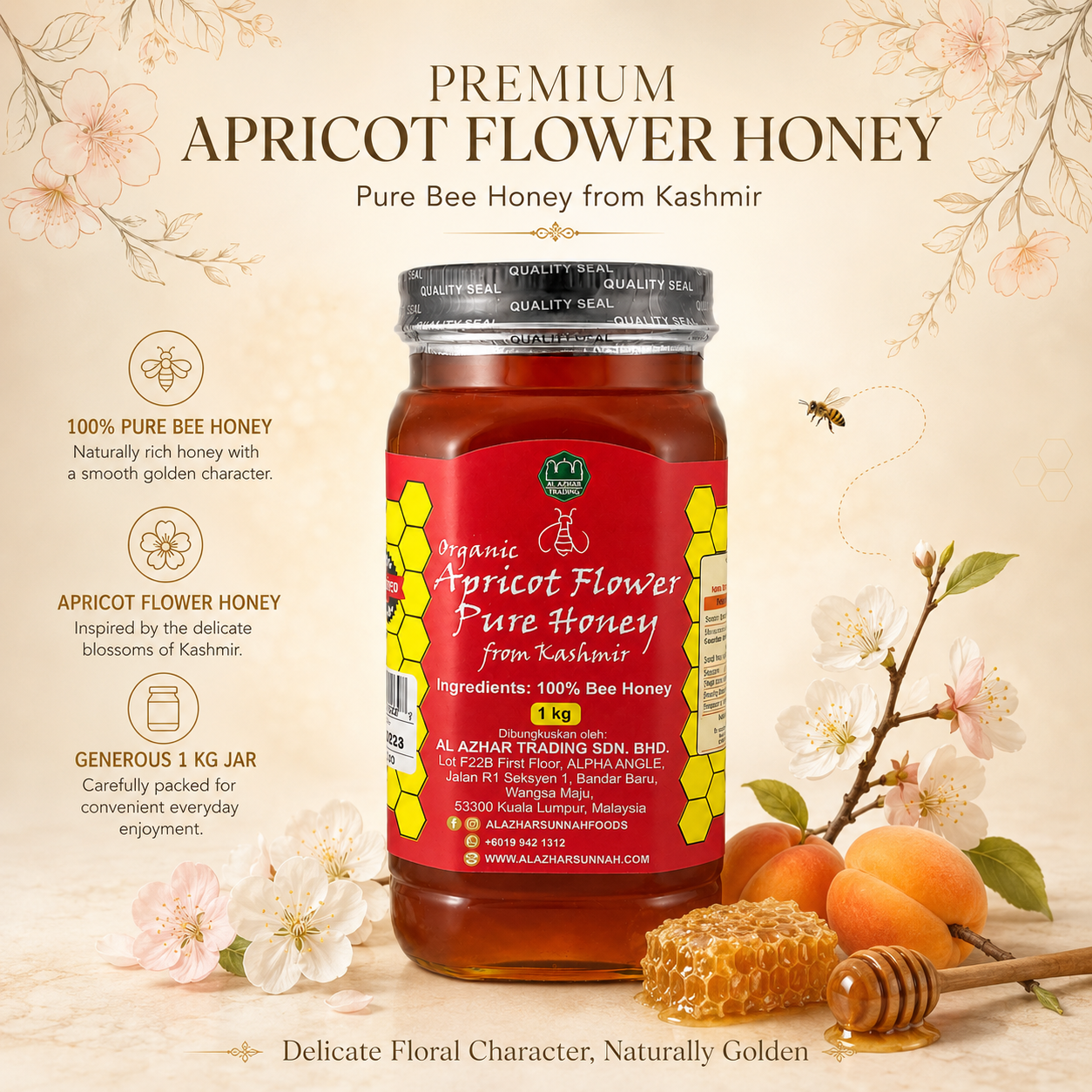 Madu Asli Bunga Aprikot