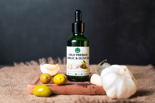 cold pressed Garlic & olive oil