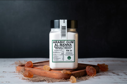 Arabic Gum Al-Manna Natural Prebiotic Powder