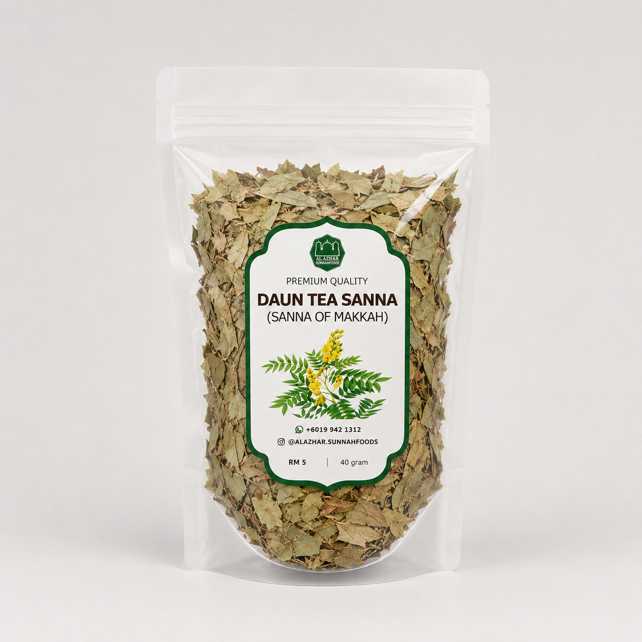 Daun Sanna Mekah Organik