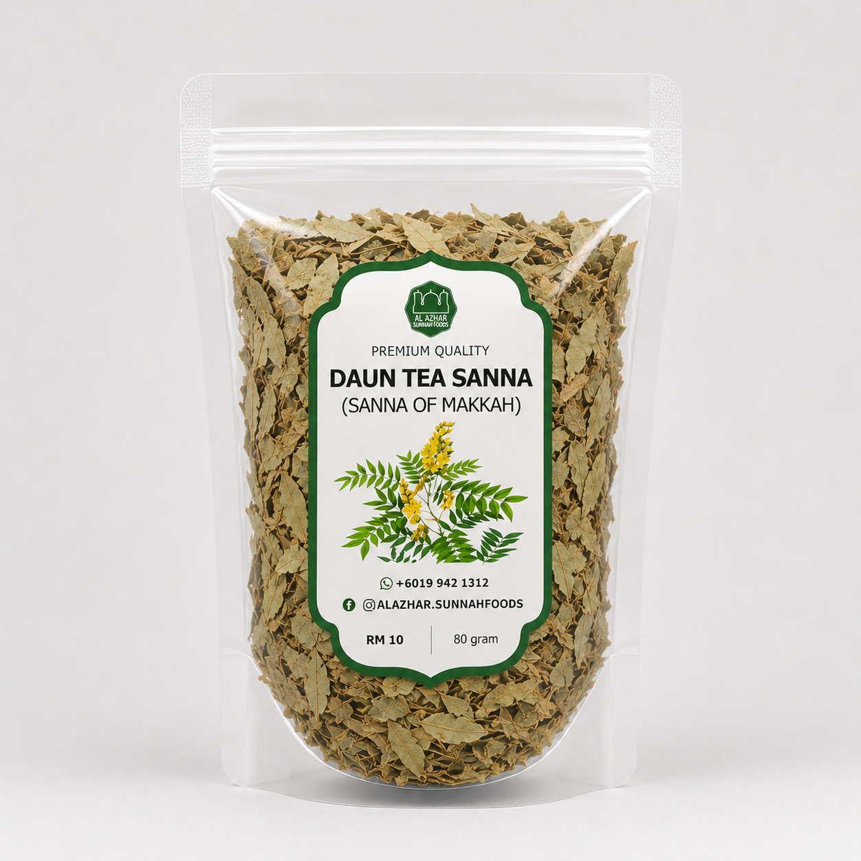 Daun Sanna Mekah Organik