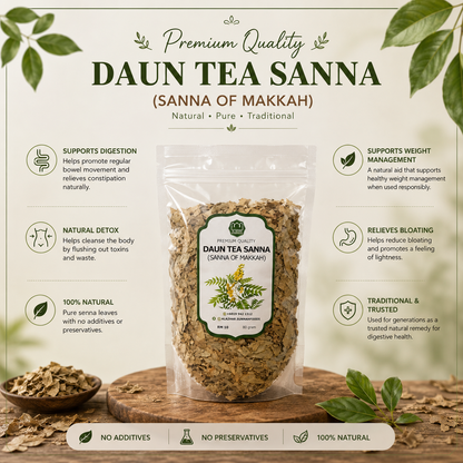 Daun Sanna Mekah Organik