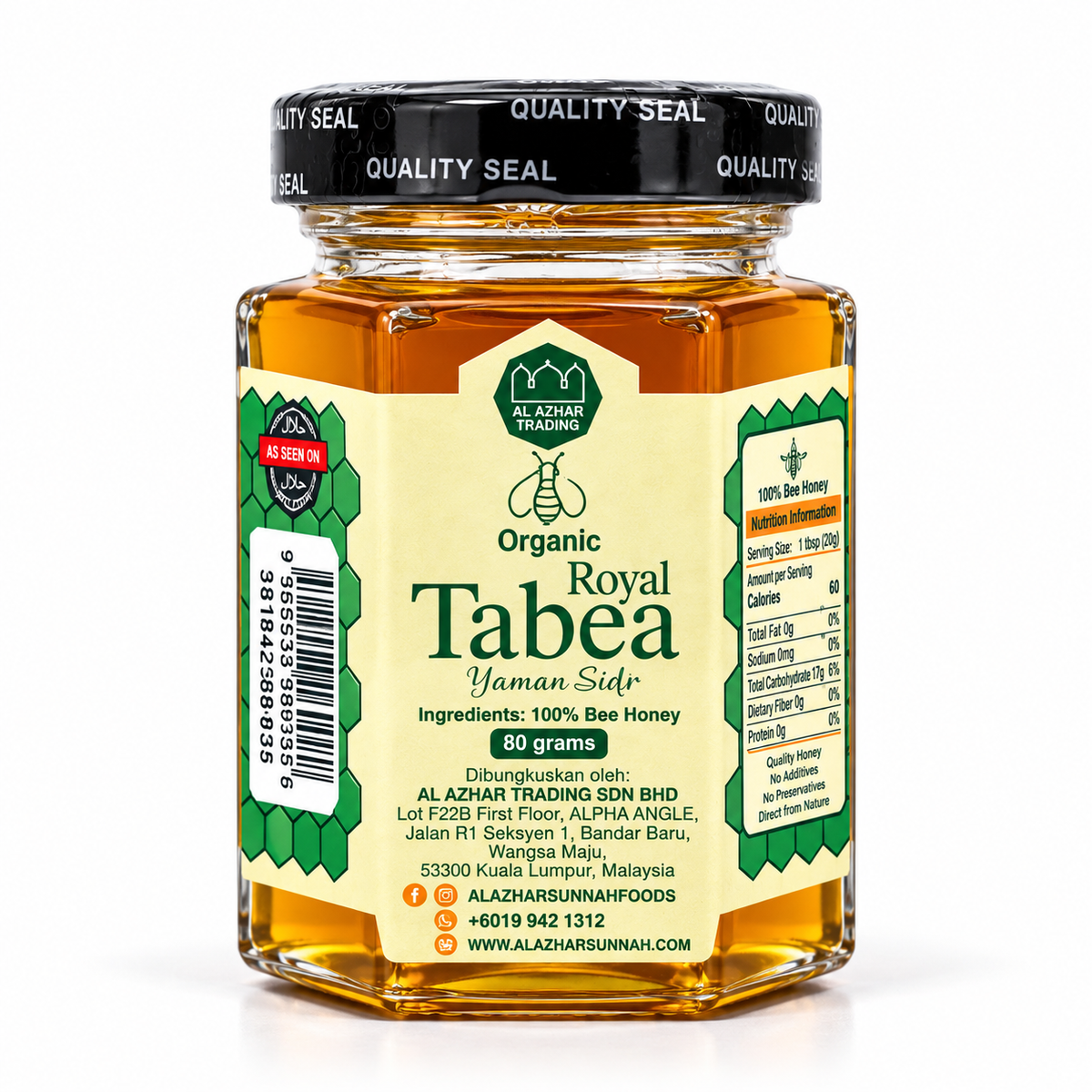 Royal Tabea Yaman Sidir Honey 100% Pure Bee Honey