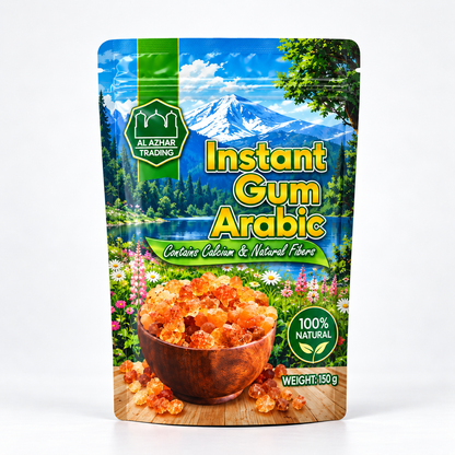 Instant Gum Arabic 100% Natural Acacia Gum