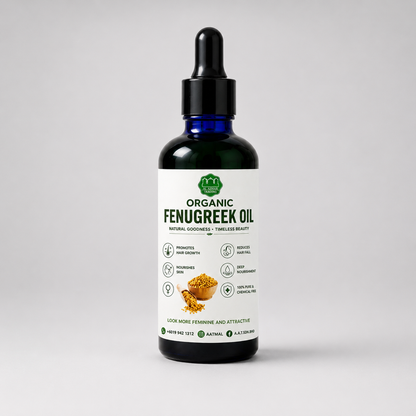 Fenugreek Oil Organic | Minyak Halba Organik - 50 ML