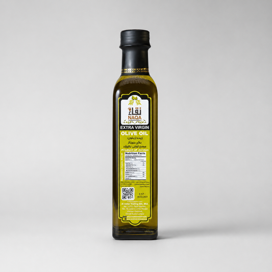 Minyak Zaitun Dara Tambahan Naqa dari Jordan 500ml, 250ml