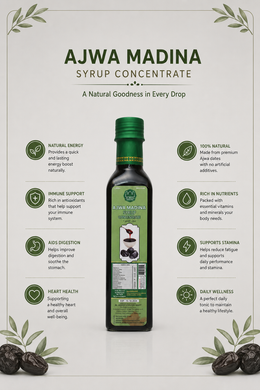 Ajwa Madina Syrup Concentrate - 250ml