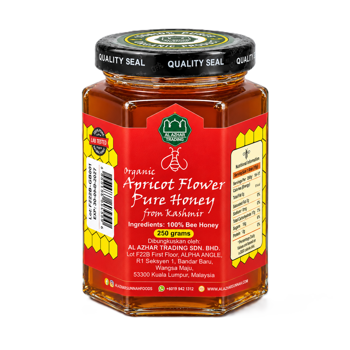 Apricot Flower Pure Honey