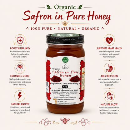 Saffron in Pure Honey