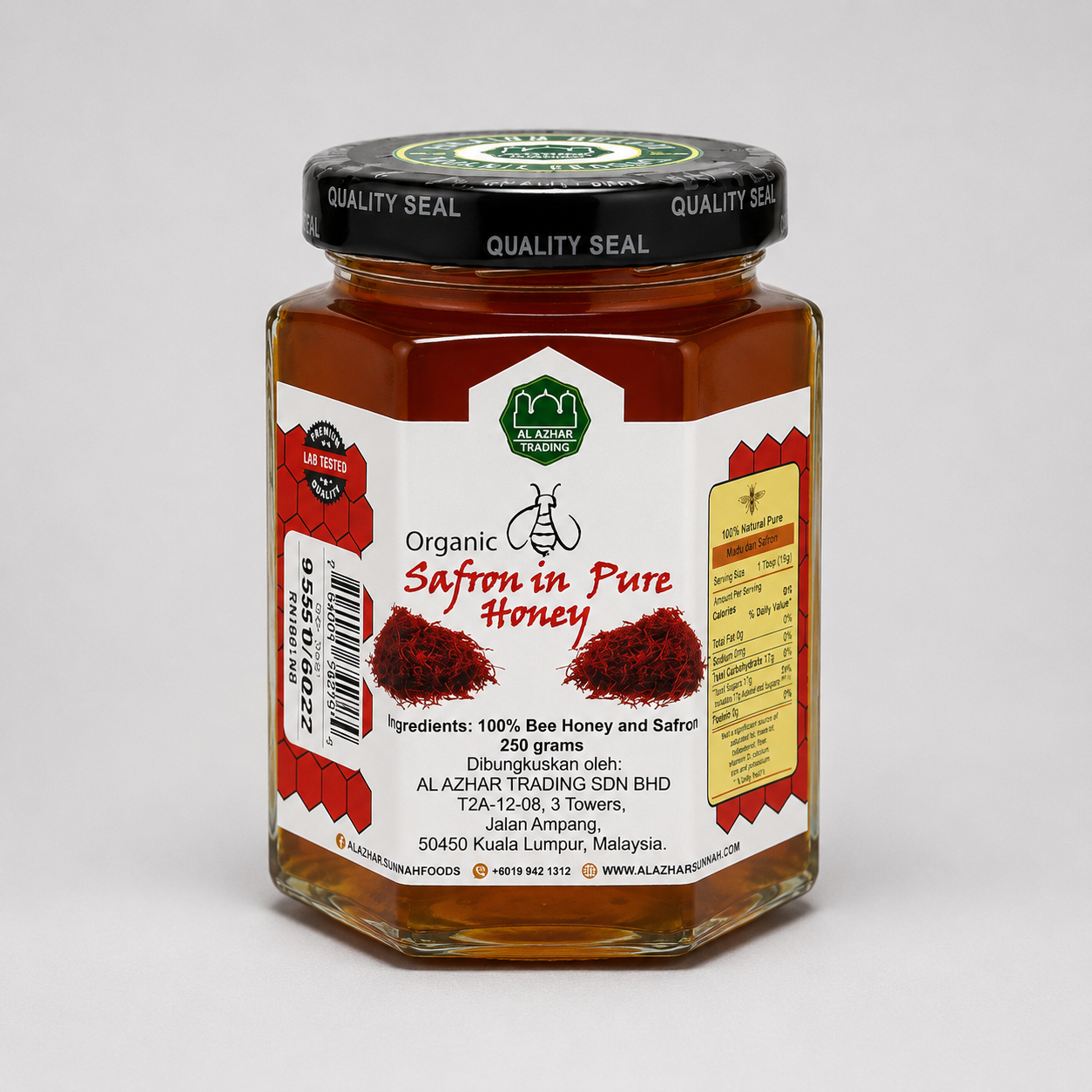 Saffron in Pure Honey