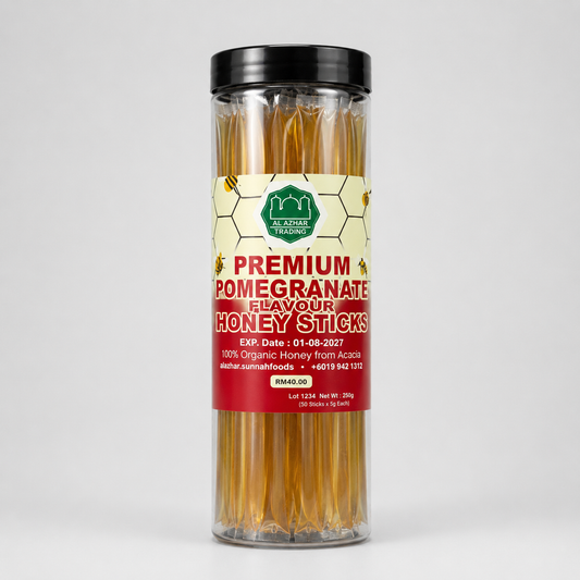 Pomegranate Flavored Honey Sticks