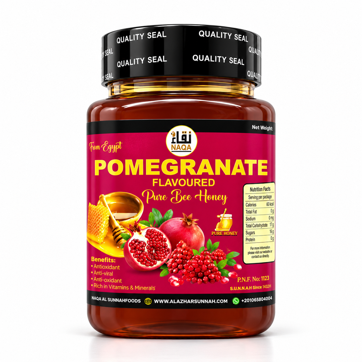 Rose Flower Pure Bee Honey