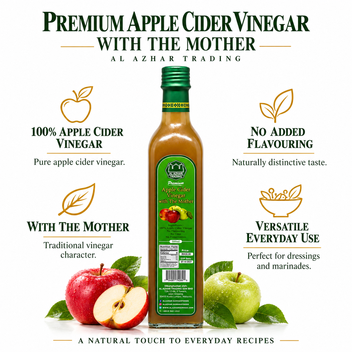 Apple Cider Vinegar with the Mother