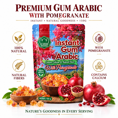 Instant Gum Arabic with Pomegranate