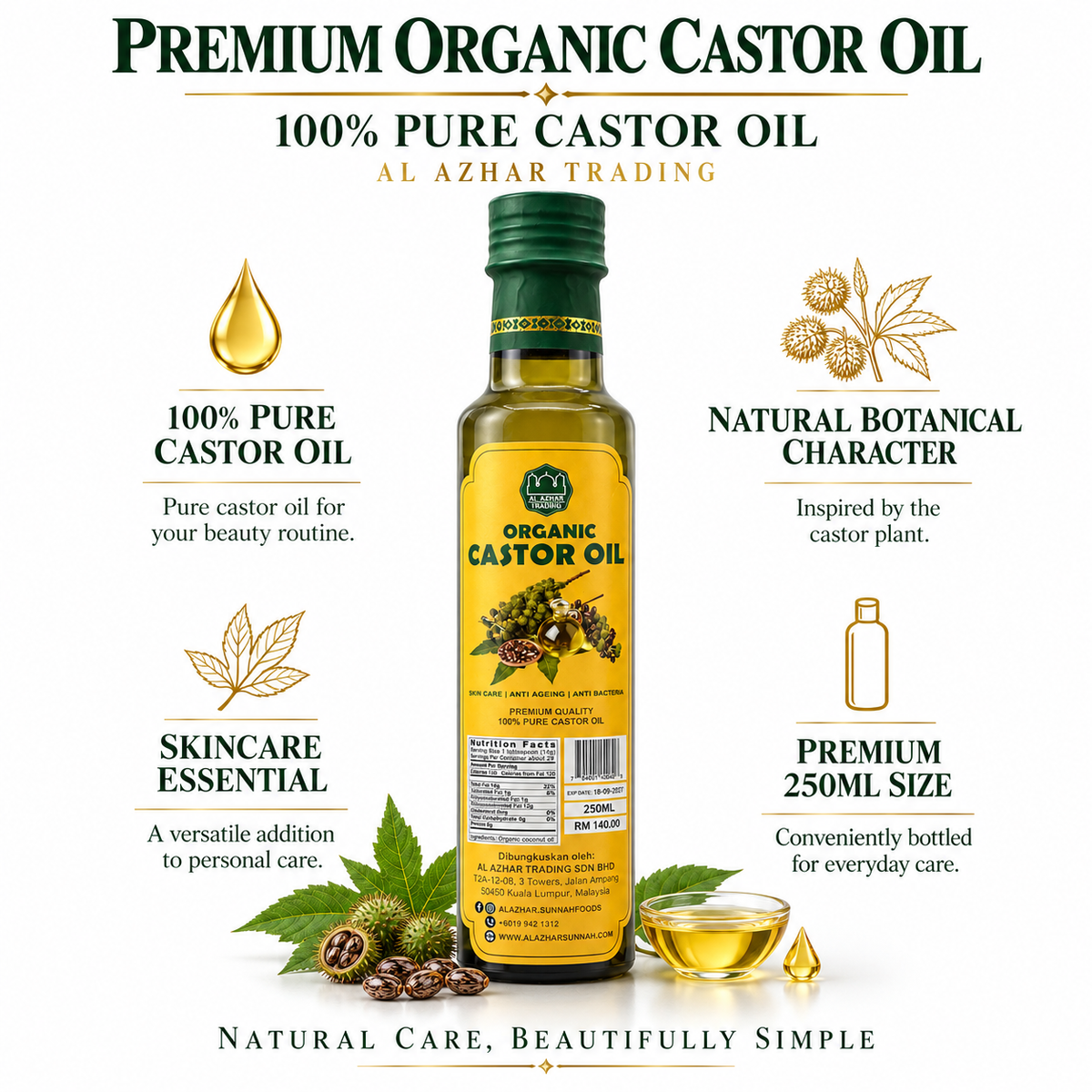 Organic Castor Oil