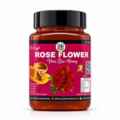 Rose Flower Pure Bee Honey