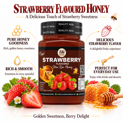 Strawberry Pure Bee Honey
